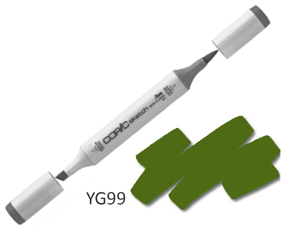 COPIC Sketch  YG99 - Marine Green