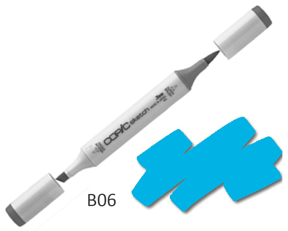 COPIC Sketch  B06 - Peacock Blue