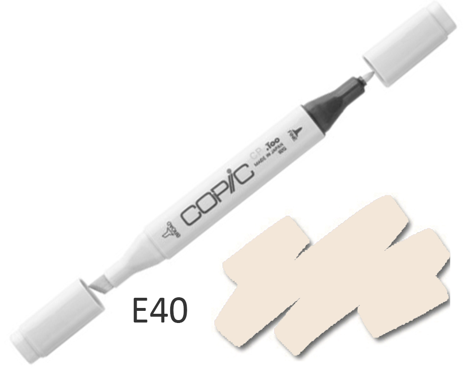 COPIC Marker  E40 - Brick White