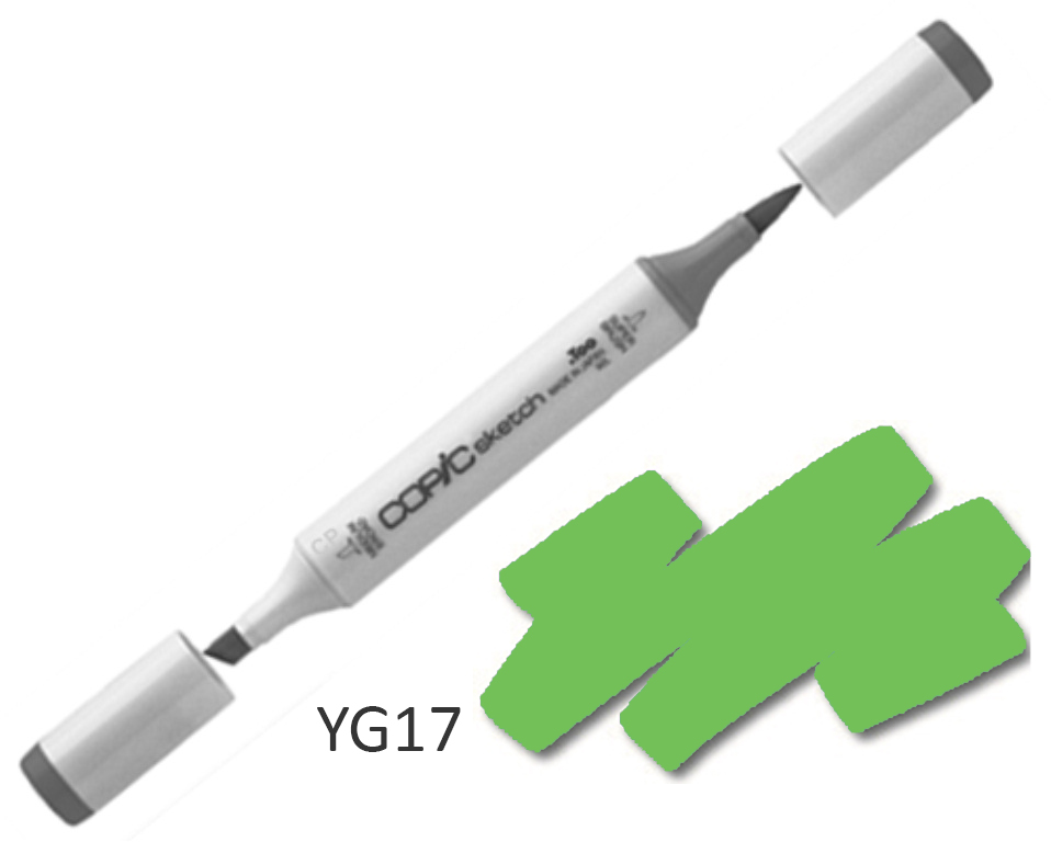 COPIC Sketch  YG17 - Grass Green