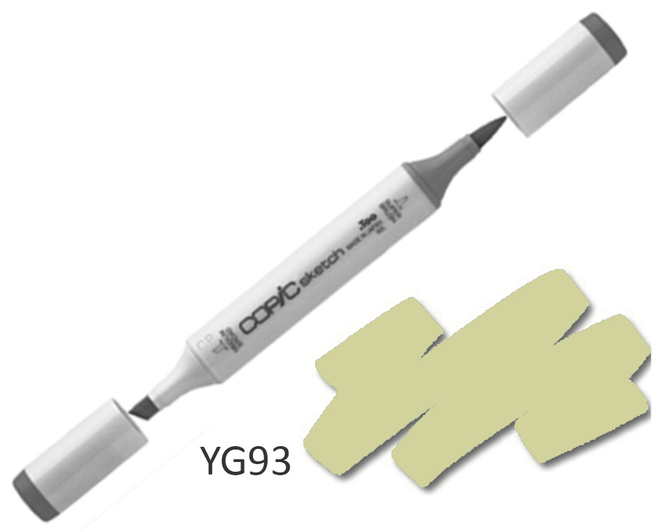 COPIC Sketch  YG93 - Grayish Yellow