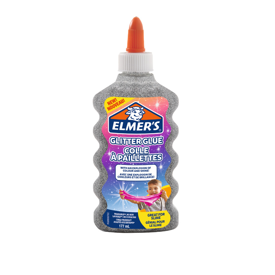 Elmer`s BastelKleber Glitzer - silber