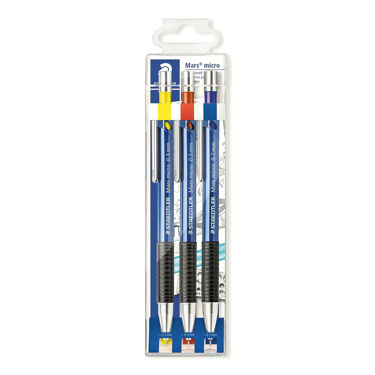 Staedtler Druckbleistift Mars Micro 3er Set