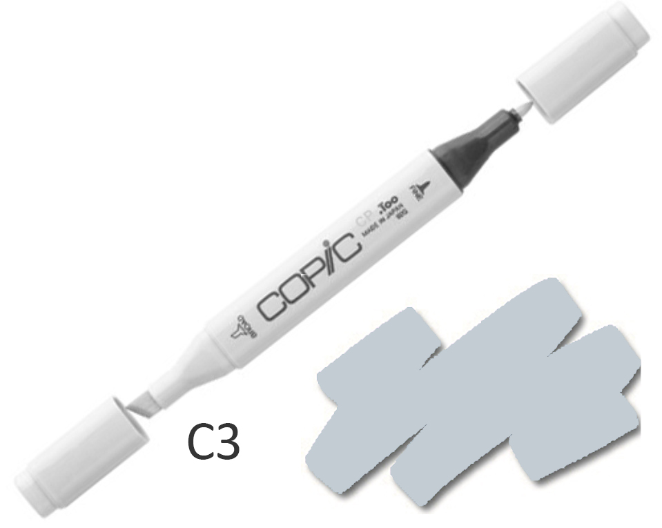 COPIC Marker  C3 - Cool Gray