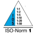 DreikantMaßstab 30cm ISO Norm