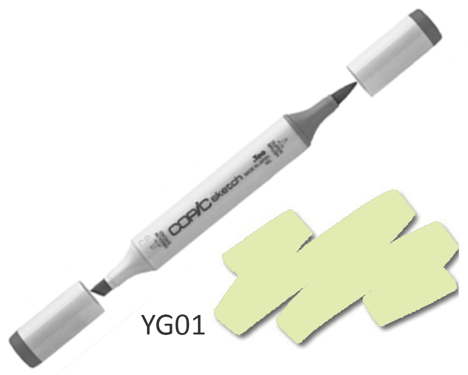 COPIC Sketch  YG01 - Green Bice