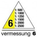 DreikantMaßstab Reduktionsmaßstab 30cm VERMESSUNG 6