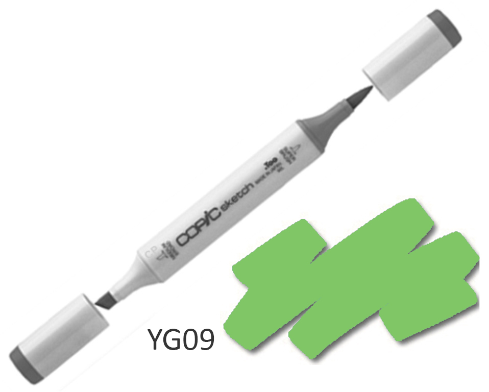 COPIC Sketch  YG09 - Lettuce Green