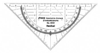 Geometrie Dreieck flexibel 16cm