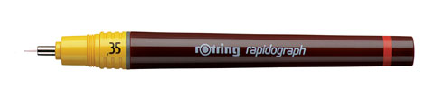 rotring Tuschestift rapidograph 0,35 mm
