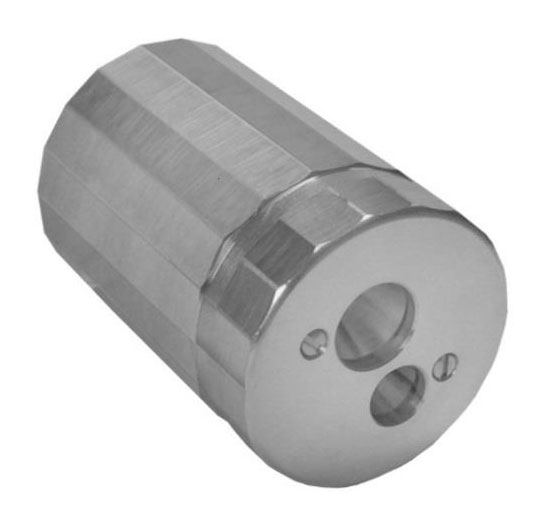 Doppel Spitzer Aluminium Dose