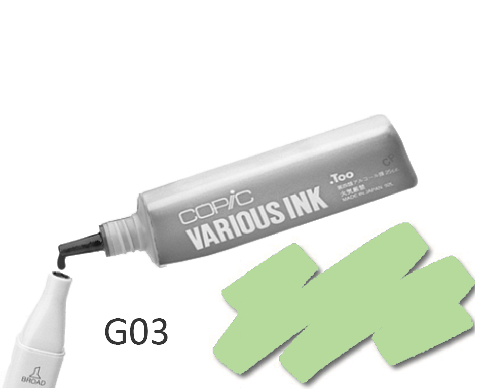 COPIC Various Ink  G03 -  Meadow Green