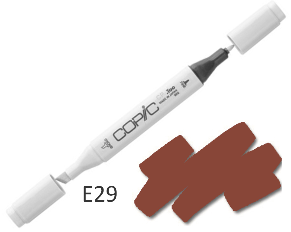 COPIC Marker  E29 - Burnt Umber