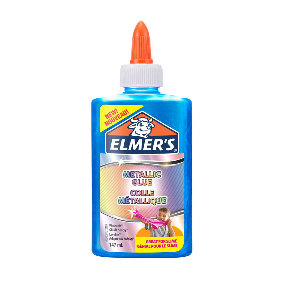 Elmer`s BastelKleber metallic - blau