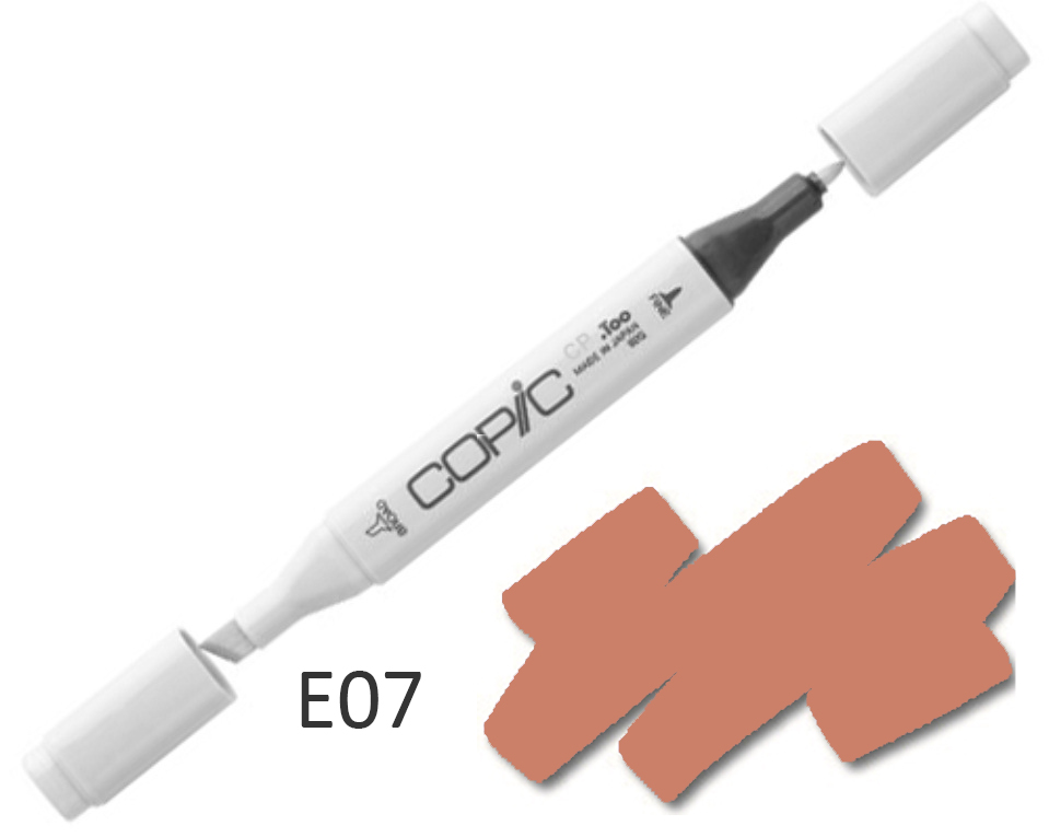 COPIC Marker  E07 - Light Mahogani