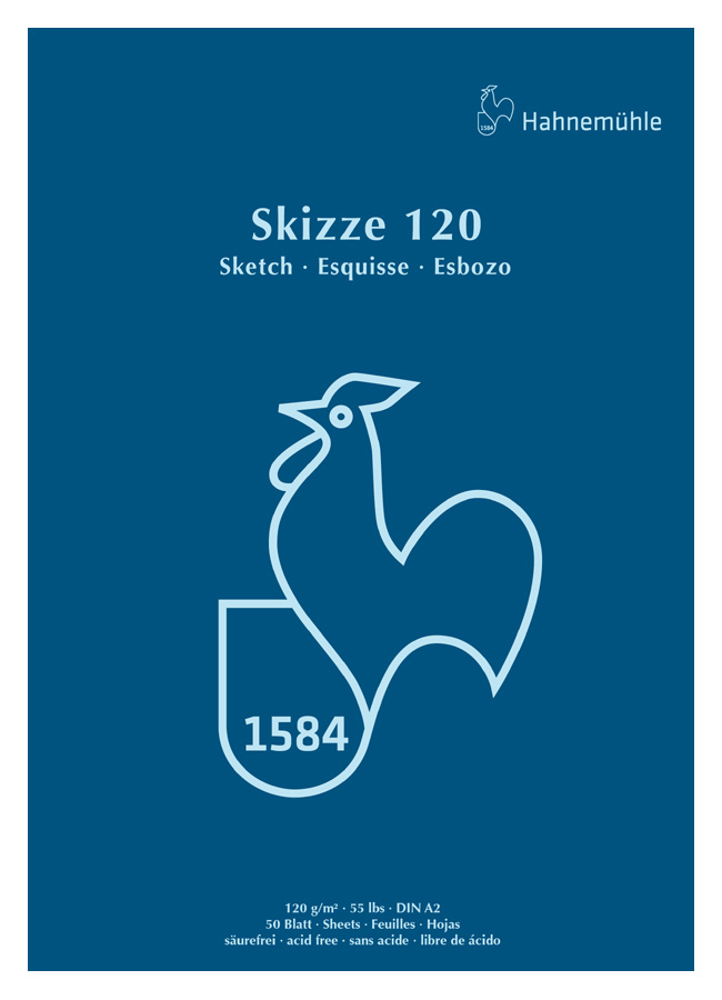 Skizzenblock Skizze 120 - A2