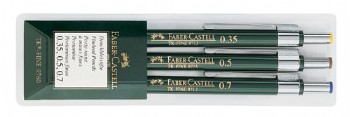 Druckbleistift 3er Set Faber Castell TK FINE 9760