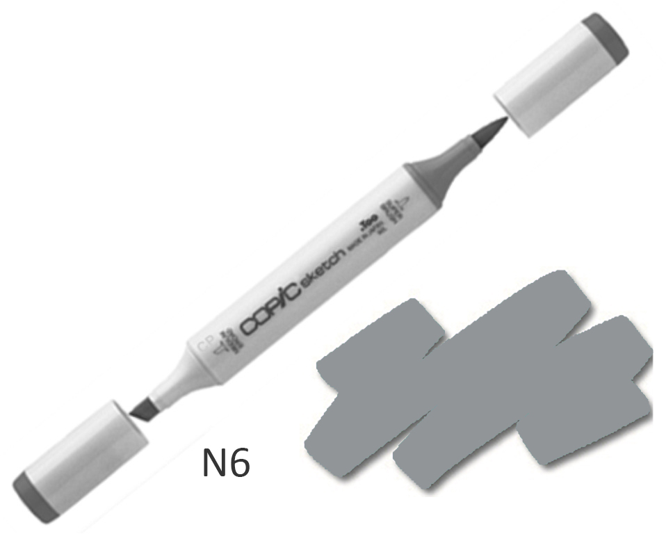 COPIC Sketch  N6 - Neutral Gray
