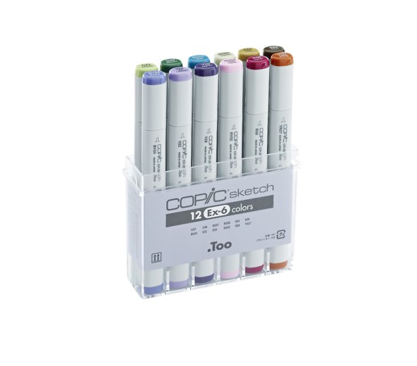 COPIC sketch 12er Set EX 6