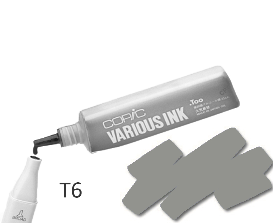 COPIC Various Ink  T6 -  Toner Gray