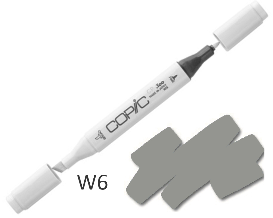 COPIC Marker  W6 - Warm Grey